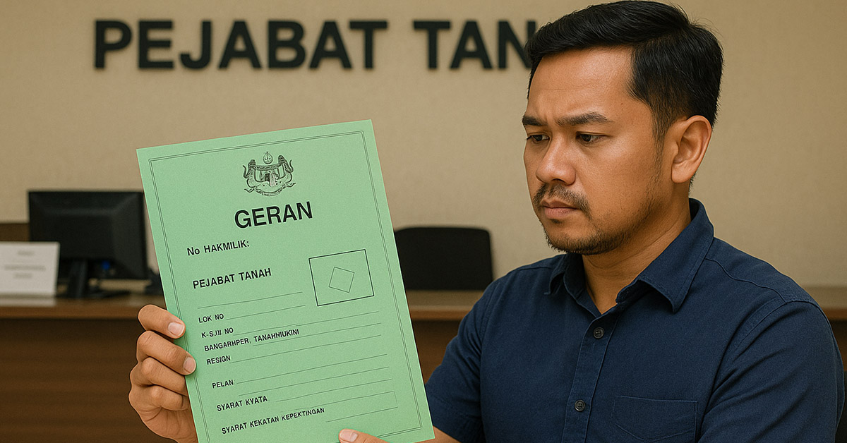 Perbezaan Antara Geran Individu, Strata dan Master