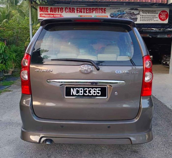 Toyota Avanza 1.5 (G) Auto 2008