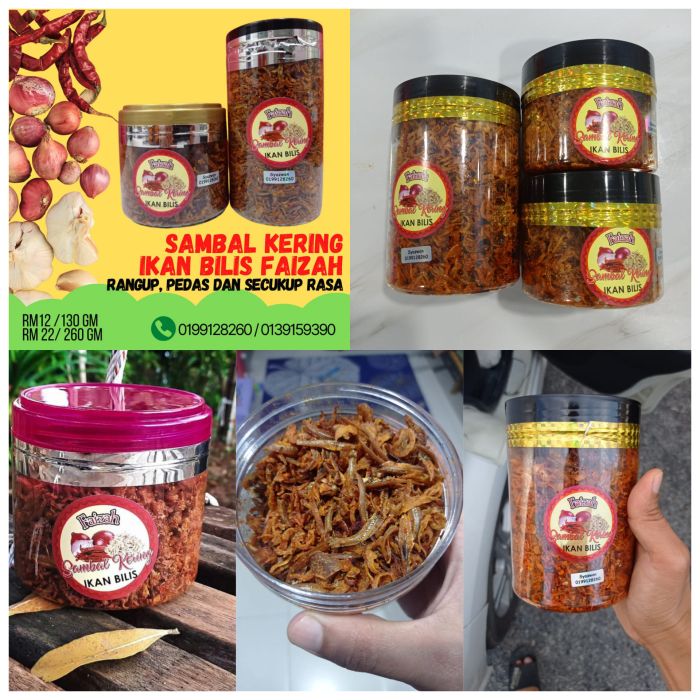 Sambal Kering Ikan Bilis Faizah