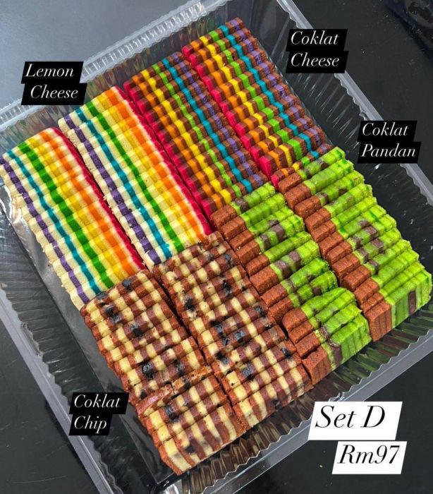 Kek batik & kek lapis Sarawak