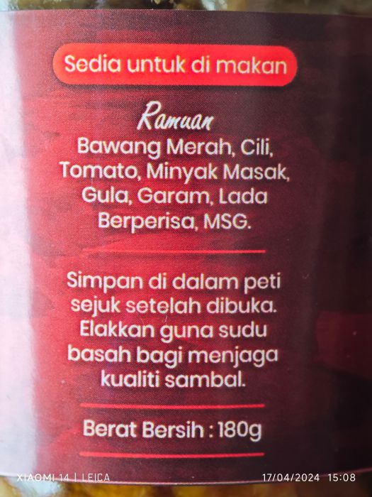 Sambal Penyet Hawau Kitchen